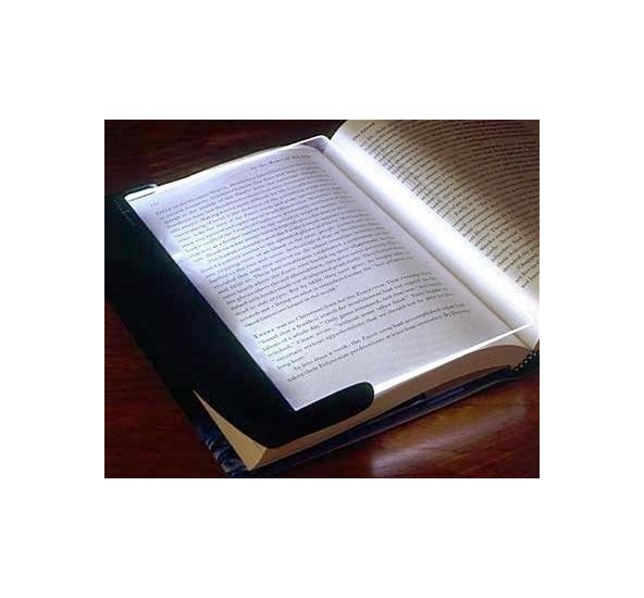 Night vision book light panel
